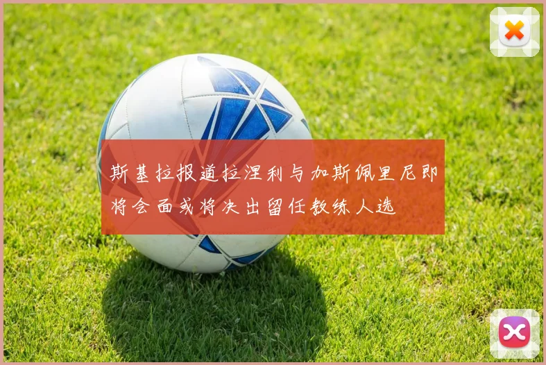 斯基拉报道拉涅利与加斯佩里尼即将会面或将决出留任教练人选